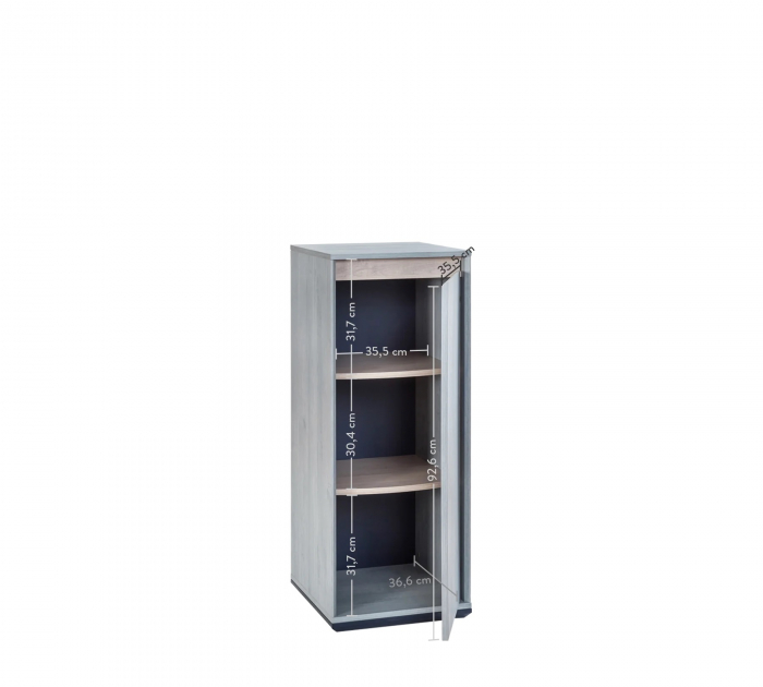 Modul dulap copii Colectia Trio 39x46x104 cm [4]