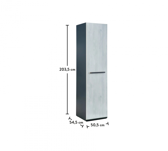 Modul dulap copii Colectia Trio 50x54x203 cm [6]