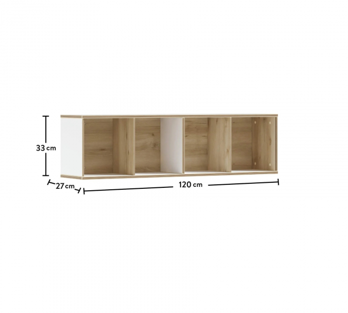 Modul pentru carti, Colectia Modera 120x33x27cm [9]
