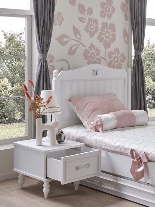 Noptieră Juliette 46x43x40 cm – eleganță rafinată pentru camera copilului [4]