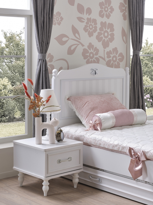 Noptieră Juliette 46x43x40 cm – eleganță rafinată pentru camera copilului [3]