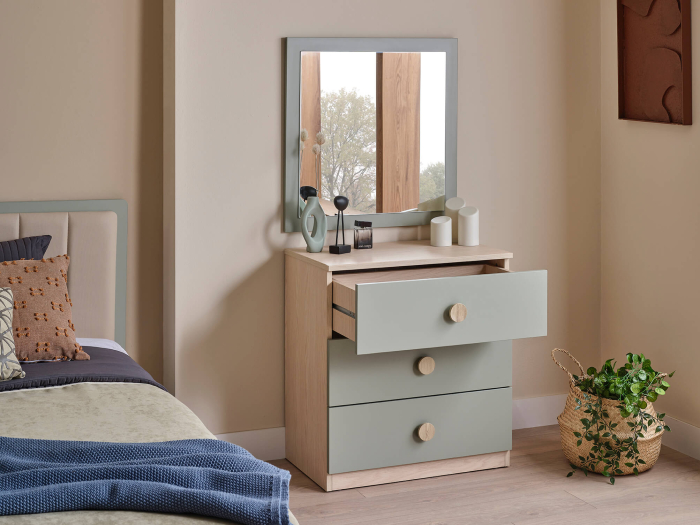 Oglinda pentru camera copiilor,  68x3x69 cm colectia Mono [4]