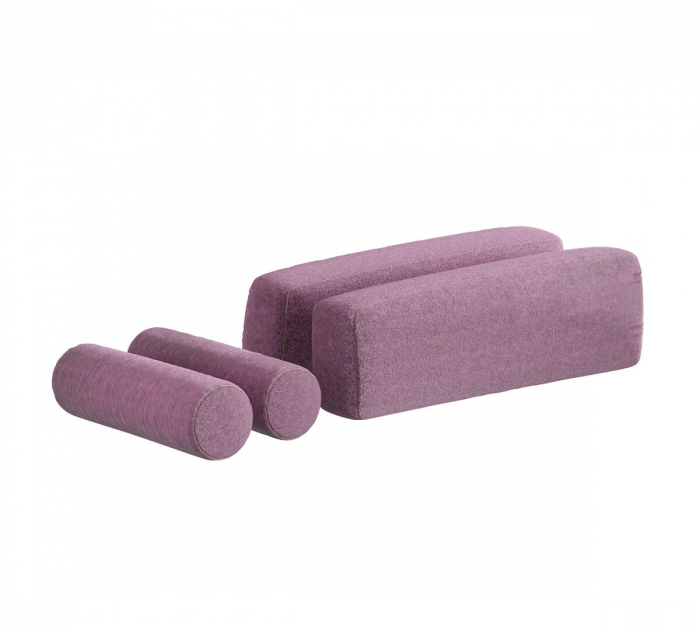 Pat cu 2 sertare si 4 perne, pentru copii Daybed Alb, 200 x 90 cm [4]
