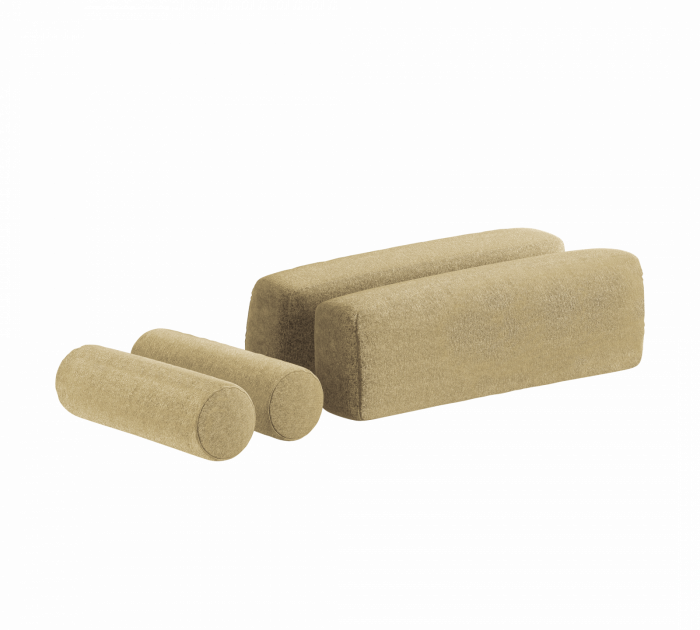Pat cu sertar si 4 perne, pentru copii Daybed Alb, 200 x 90 cm [6]
