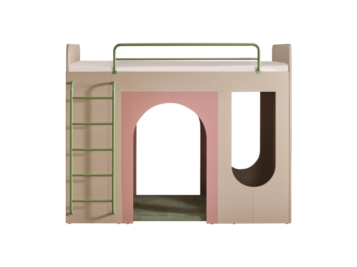 Pat etajat multifunctional pentru camera copii, Colectia Nordic [2]