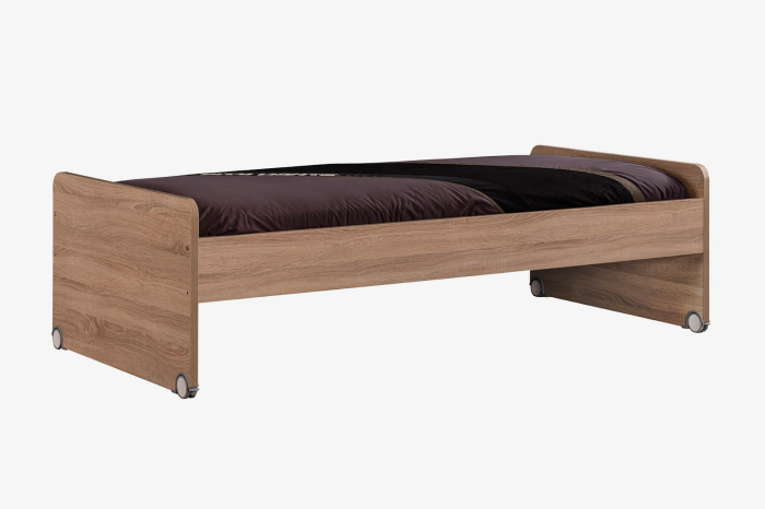 Pat etajat pentru copii cu spatiu de depozitare, birou pentru studii, Colectia New City [10]