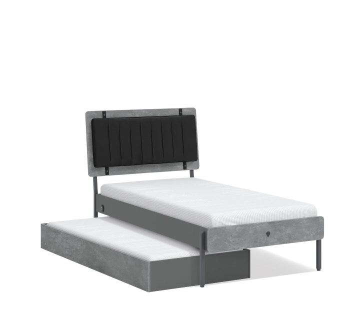 Pat suplimentar  90 x190 cm pentru copii si tineret Colectia Space Gray [2]