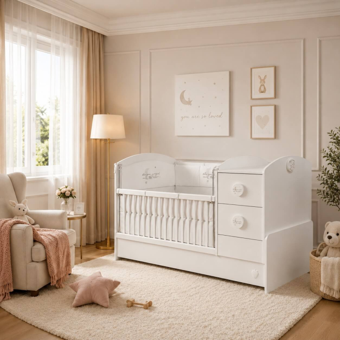 Patut bebelusi colectia cotton white [2]