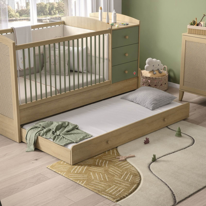 Patut tranformabil pentru bebelus si copii, Colectia LOOF Baby 80 x 180 cm [6]