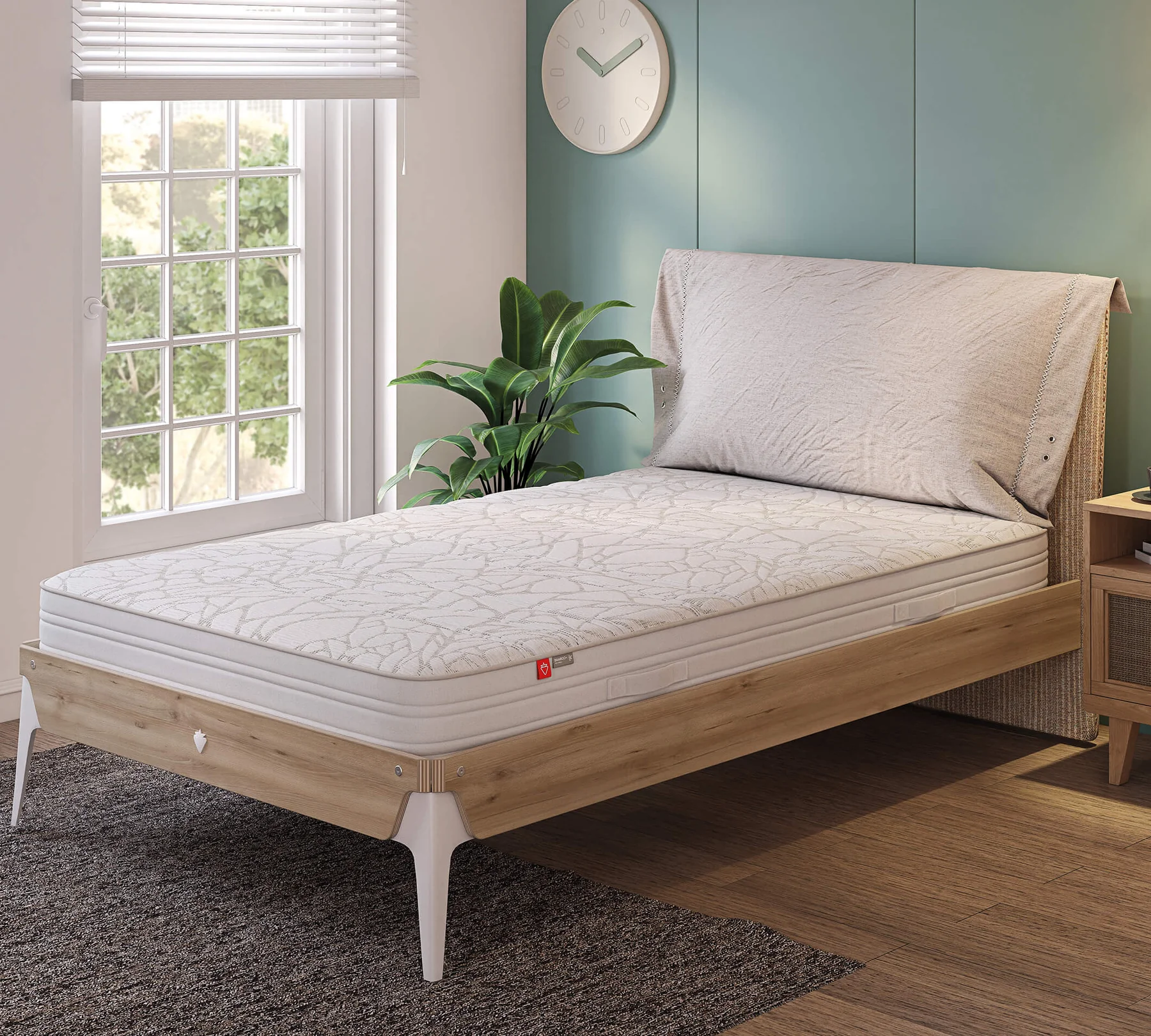 Saltea BAMBOO 100x190x19 cm [4]