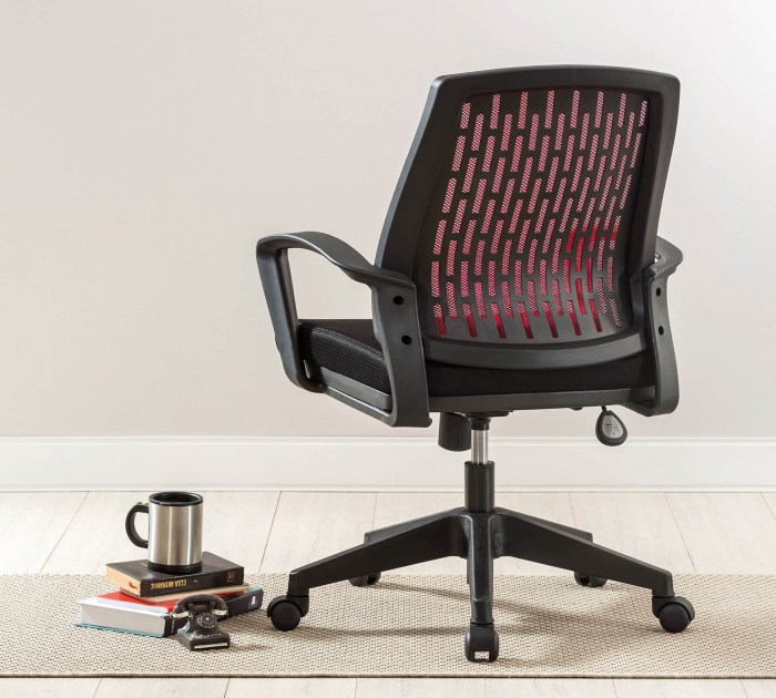 Scaun de birou pentru copii Comfort Red | Livrare gratuita Chisinau [3]