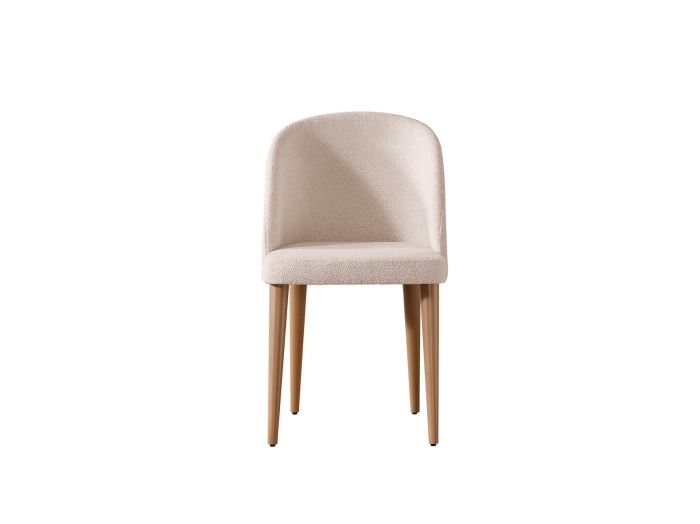 Scaun pentru copii, tapitat cu stofa cu picioare din lemn Colectia Louis [3]