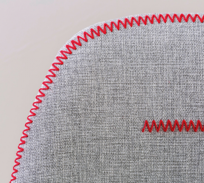 Scaun pentru copii, tapitat cu stofa cu picioare din lemn Quatro Chair Grey [5]
