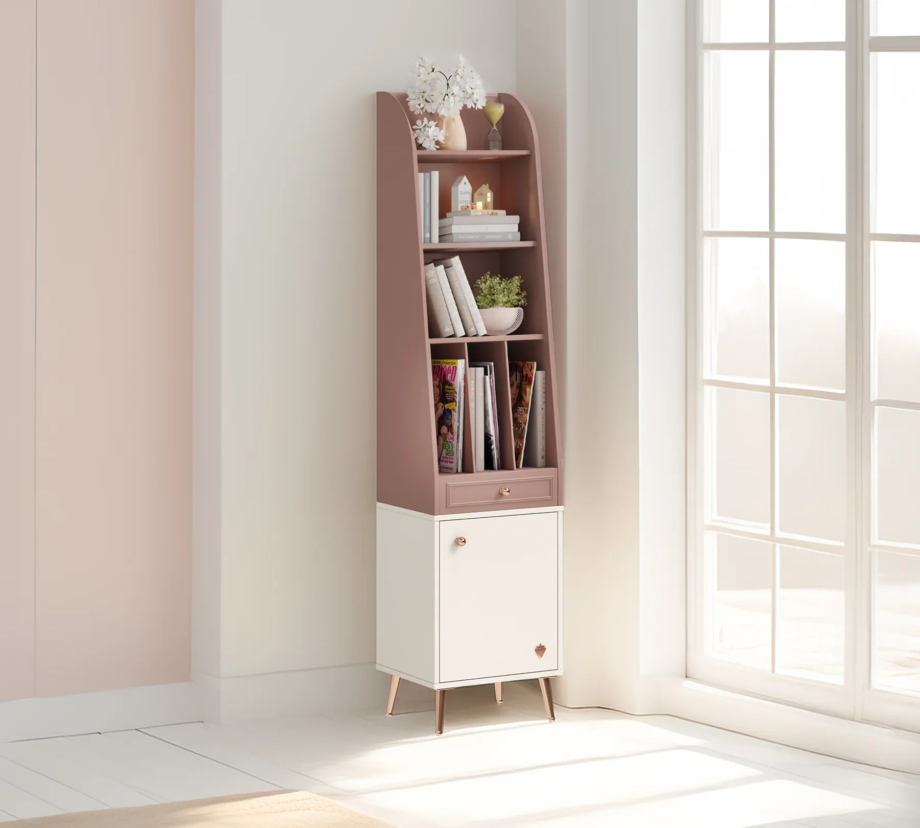 Set Birou Elegance 3 in 1 – Birou + Unitate + Biblioteca [6]