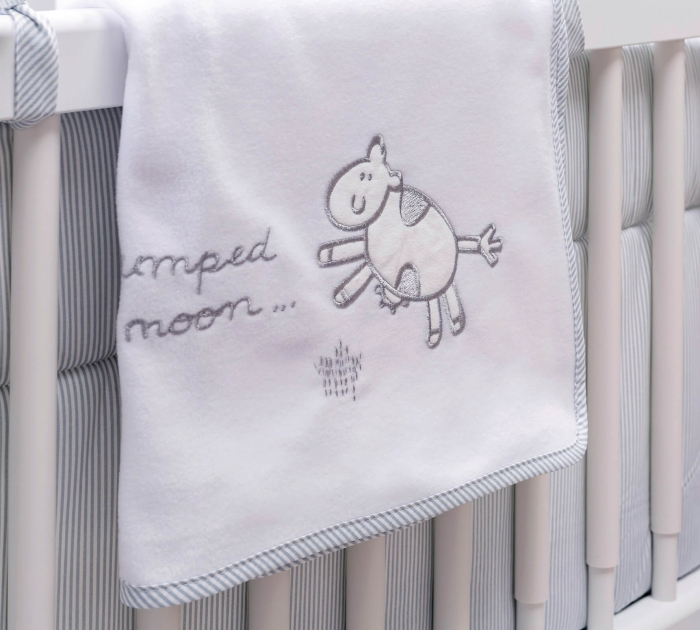 Set lenjerie pentru patut bebe, colectia Cotton baby 80x130 cm [3]