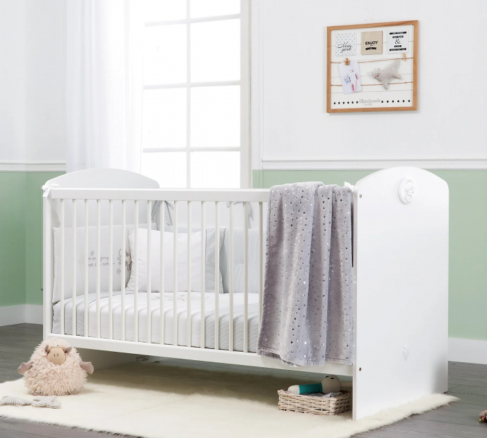 Set lenjerie pentru patut bebe, colectia Cotton baby 75x115 cm [6]
