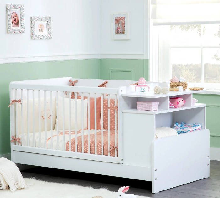 Set pat bebelus Romantic baby 75x115 cm [4]