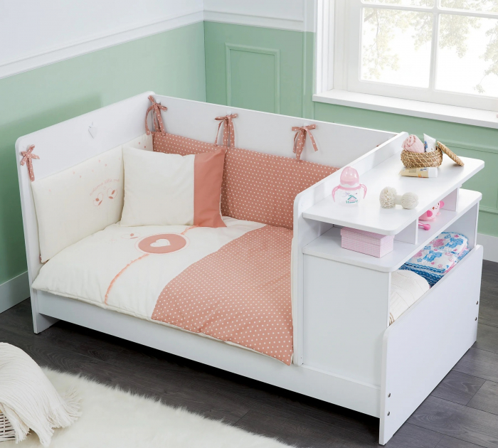 Set pat bebelus Romantic baby 75x115 cm [2]