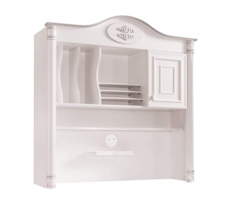 Set Studiu Complet Romantic – Birou + Biblioteca + Unitate Superioara [3]