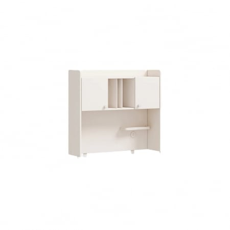 Set Studiu Modern Varia Crem - Birou + Biblioteca + Unitate Superioara [5]