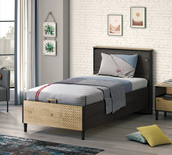 Tablie pentru patul 100x200 cm, Colectia Black [5]