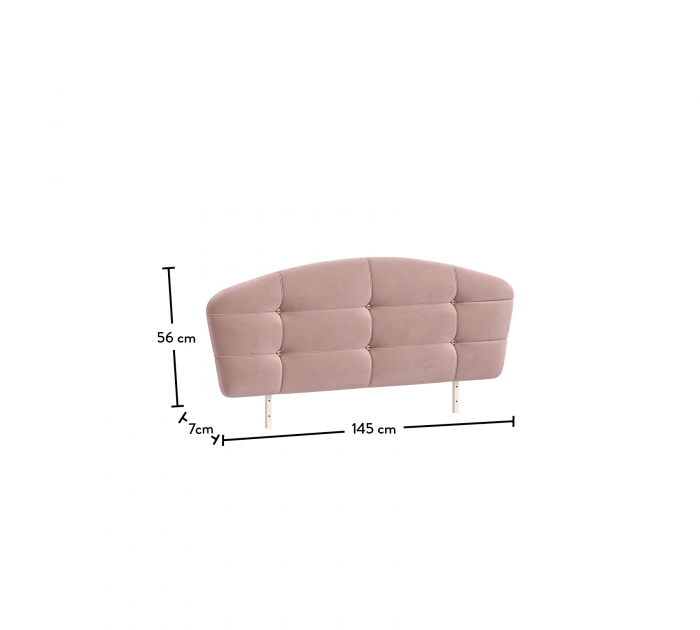 Tablie tapitata pentru patul 120x200 cm, Colectia Elegance [9]