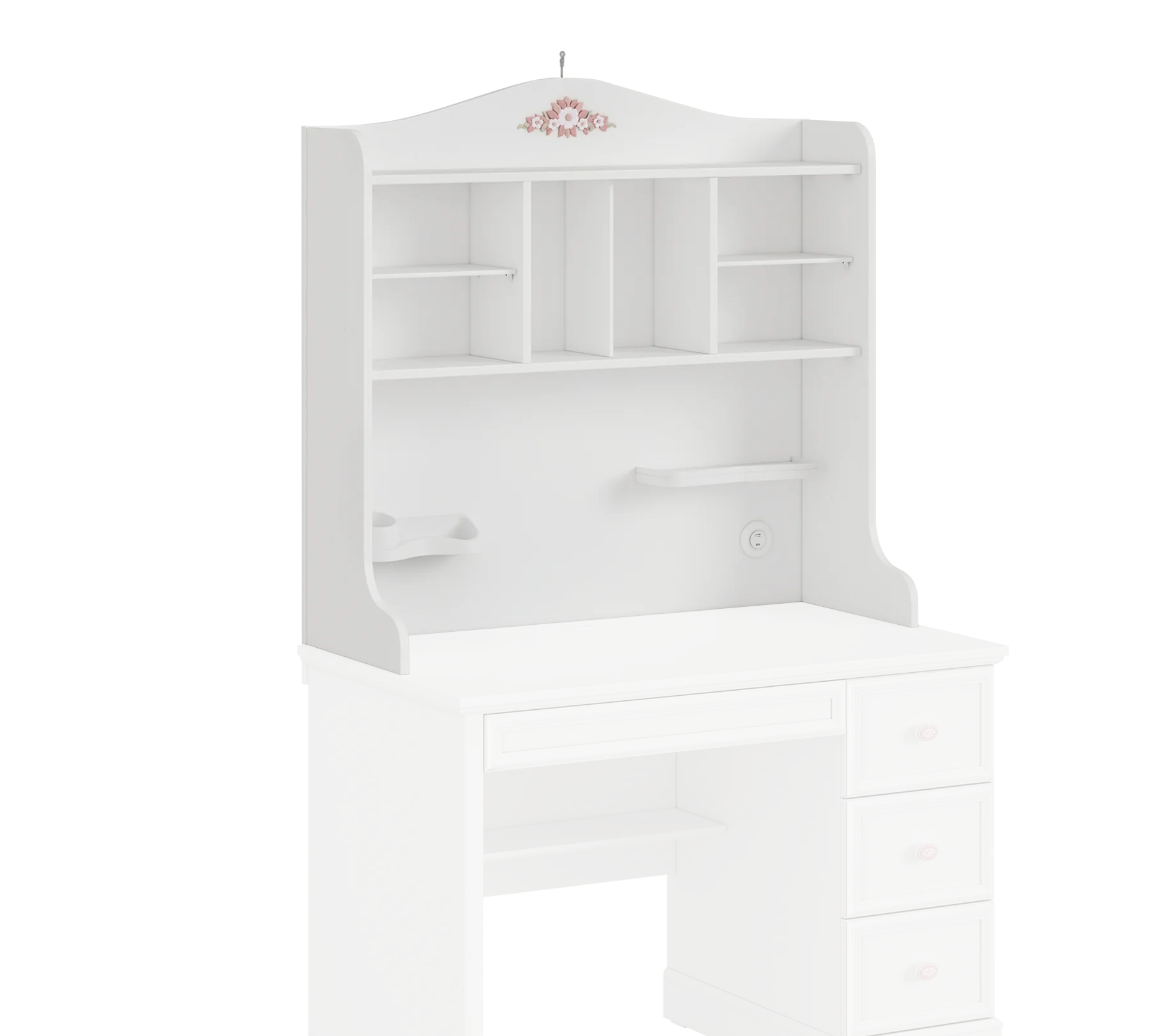Unitate mica pentru birou de studii Colectia Rustic White [3]