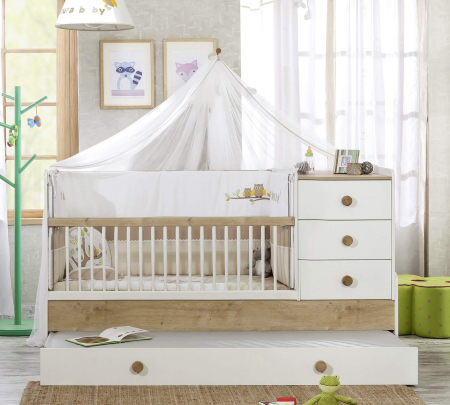 Baldachin pentru pat copii, colectia Natura Baby [3]