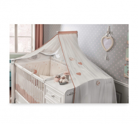 Baldachin pentru pat copii, colectia Romantic Baby [1]
