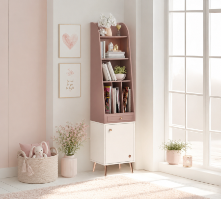 Biblioteca - Biblioteca pentru camera copii,  44x186x36 cm, colectia Elegance
