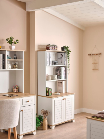 Bibliotecă pentru camera copiilor, colecția Nova – 72x44x159 cm [6]