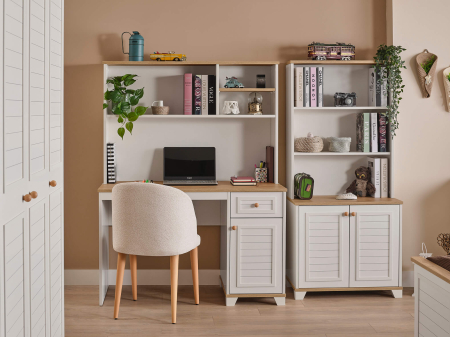 Bibliotecă pentru camera copiilor, colecția Nova – 72x44x159 cm [3]