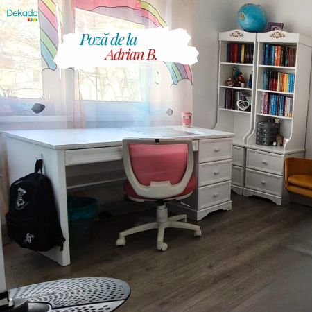 Biblioteca pentru camera fetelor Colectia Rustic White [1]