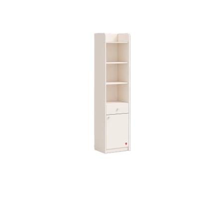 Colectia Varia - Bibliotecă pentru copii cu rafturi și sertar 43x184x38 cm, colecția Varia