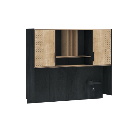 Colectia Black - Biblioteca suspendata pentru copii si adolecenti Colectia Black 136x28x104 cm