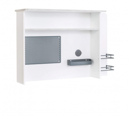 Colectia White - Biblioteca suspendata pentru copii si adolecenti Colectia White 108x29x72 cm