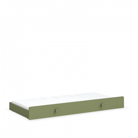 Pat tip canapea pentru copii, cu ladă extensibilă (100x200 cm) – design modern [1]