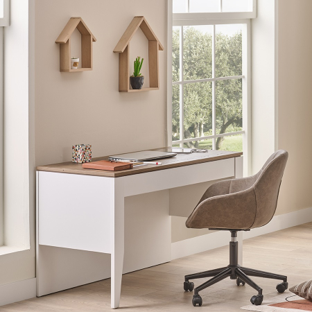 Birouri de studiu camera copii - Birou modern pentru camera copii 120x60x75 cm, colecția Lucia