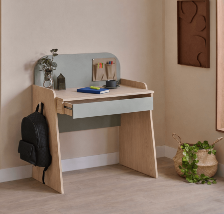 Birou modern pentru camera copii 90x55x105 cm, colectia Mono [1]