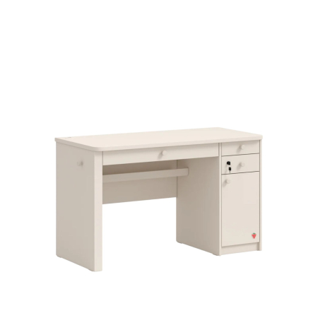 Birou modern pentru copii si adolescenti 124x75x57 cm, colectia Varia Crem [5]