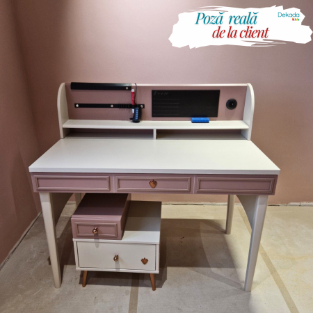 Set Birou Elegance 3 in 1 – Birou + Unitate + Biblioteca [5]