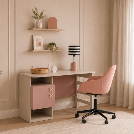 Colectia Nordic - Birou pentru copii cu sertar – Spațiu de lucru modern, colecția Nordic