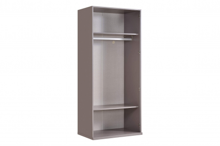 Dulapuri - Cadru dulap 2 uși pentru copii – fără uși, compatibil cu PAL sau sticlă, design modular