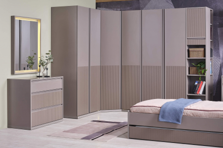 Cadru dulap o usa pentru copii – fără uși, compatibil cu PAL sau sticlă, design modular [3]