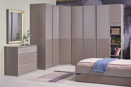 Cadru dulap o usa pentru copii – fără uși, compatibil cu PAL sau sticlă, design modular [7]