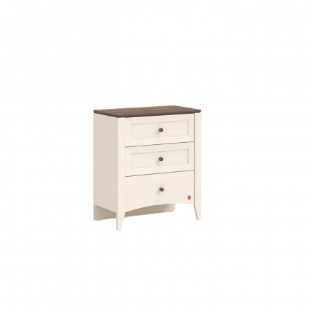 Colectia Lapel - Comodă copii Lapel CreamWood – eleganță naturală în camera celor mici
