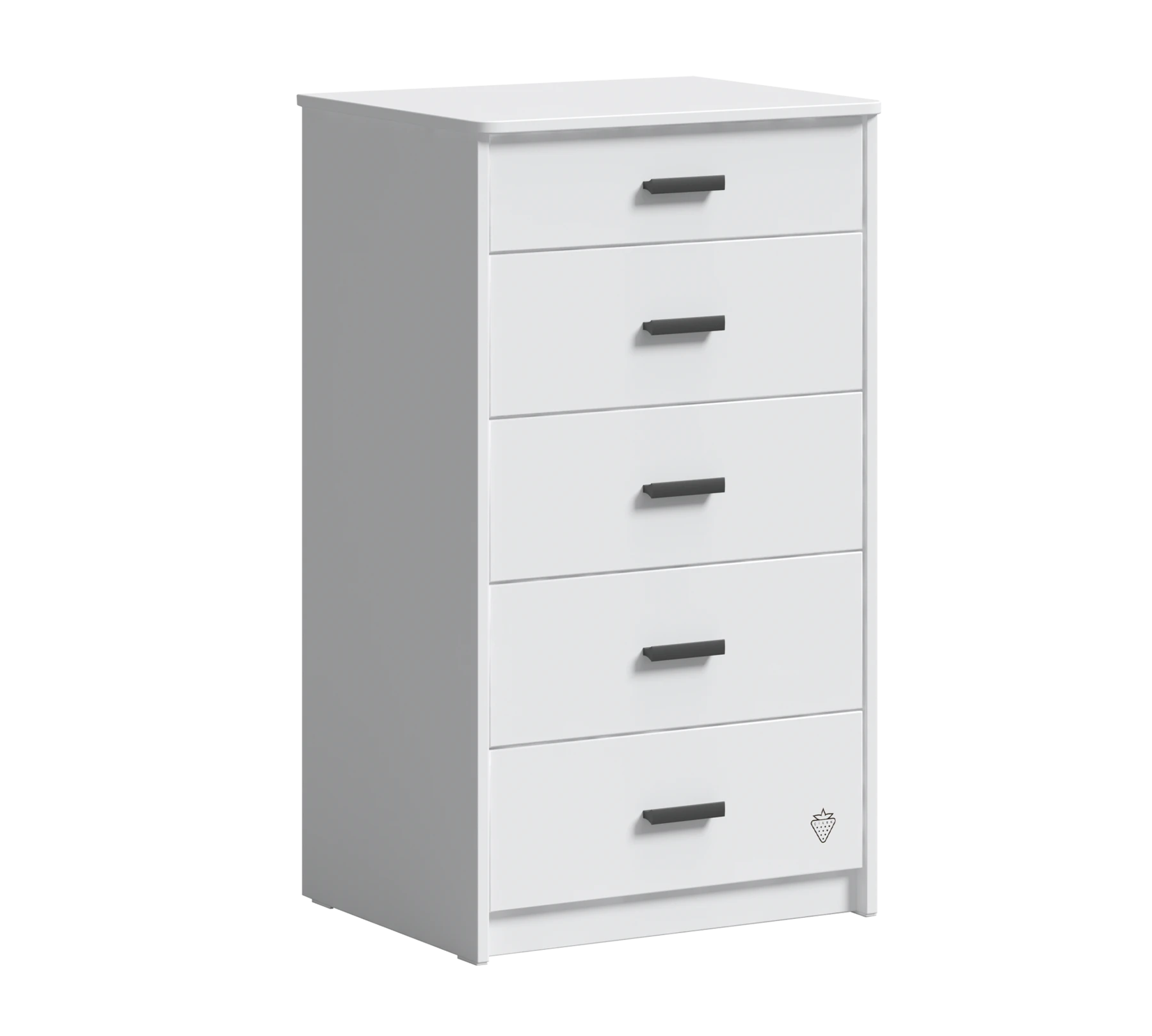 Colectia White - Comoda cu 5 sertare, pentru copii si adolescenti Colectia White