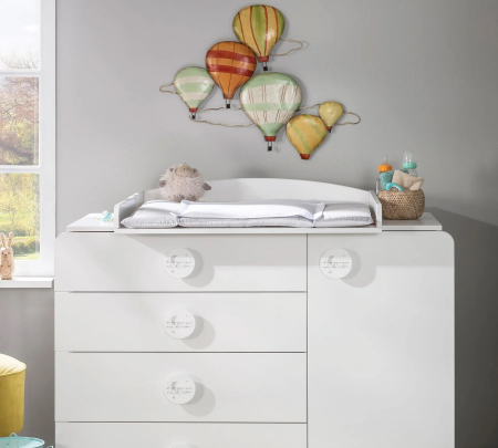 Masa de infasat transformabila Colectia Baby Cotton [6]