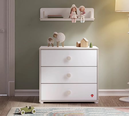 Comoda cu 3 sertare pentru copii, Colectia Montessori [1]
