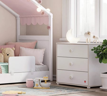 Comoda cu 3 sertare pentru copii, Colectia Montessori [3]